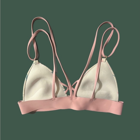 PINK Floral Bralette - Picture 2 of 2